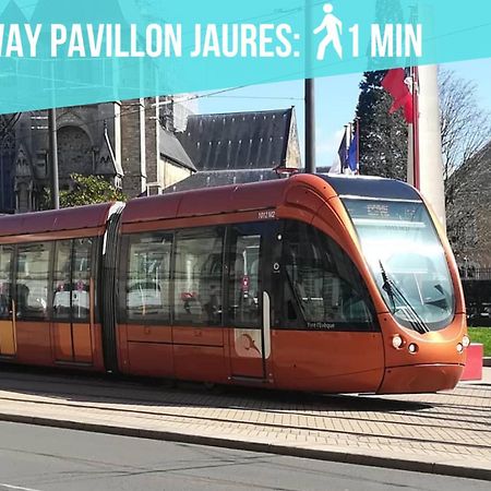 ルマンTramway 10 Jaures Cosy Proche Gareアパートメント エクステリア 写真