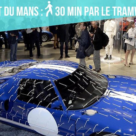 ルマンTramway 10 Jaures Cosy Proche Gareアパートメント エクステリア 写真